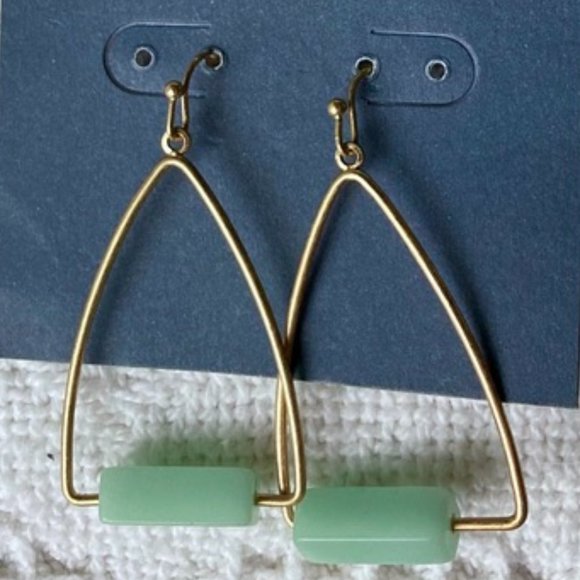 Universal Thread Jewelry - 💜BOGO 💜 Rectangular Cubed Semi-Precious Earrings